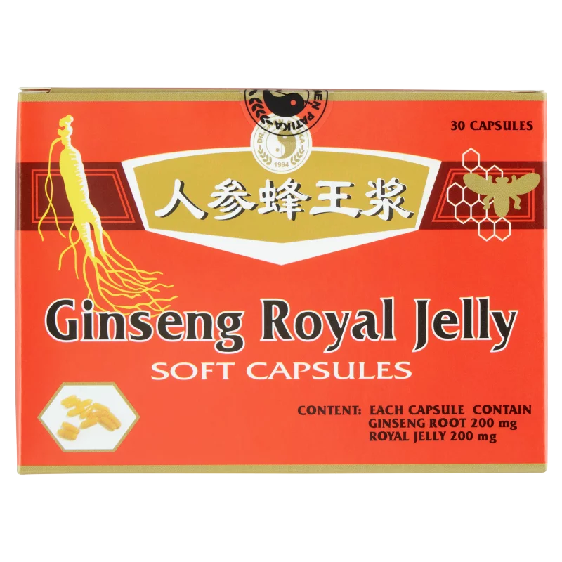 Dr. Chen Patika Ginseng Royal Jelly étrend-kiegészítő lágyzselatin kapszula 30 db 21,6 g