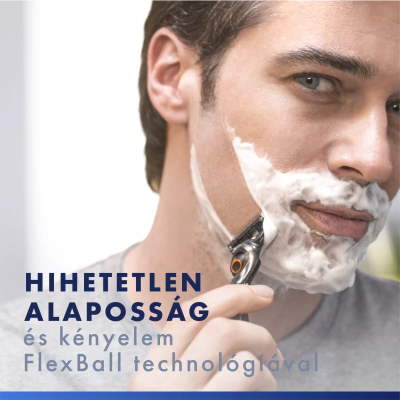 Gillette ProGlide Férfi Borotva, 1 db Gillette 5 Pengés, Borotvabetétek, FlexBall Markolat