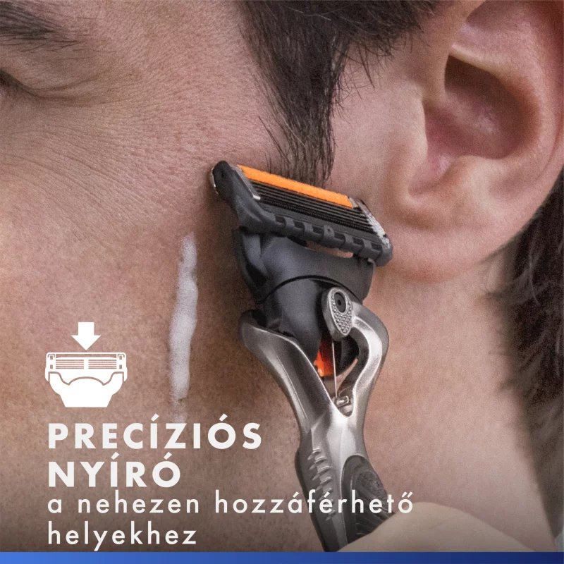 Gillette ProGlide Férfi Borotva, 1 db Gillette 5 Pengés, Borotvabetétek, FlexBall Markolat