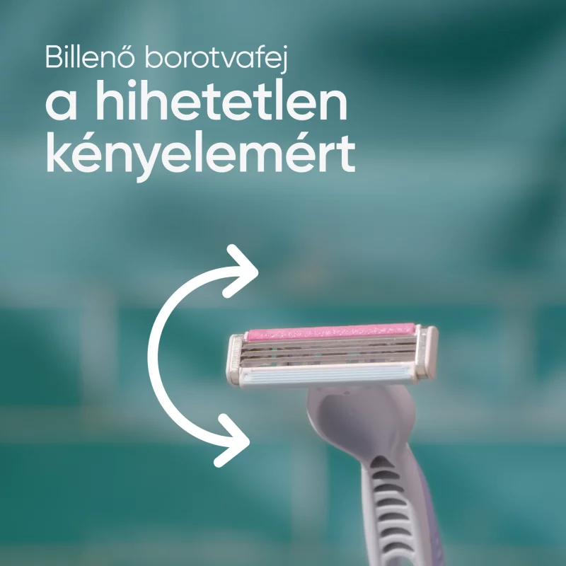 Gillette Venus 3 Colors Eldobható Borotva, 6 Db/Csomag
