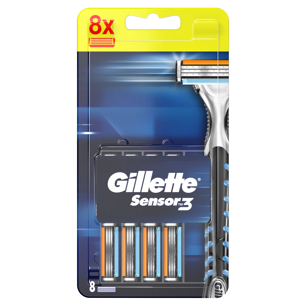 Gillette Sensor3 Borotva, - 1 db Penge