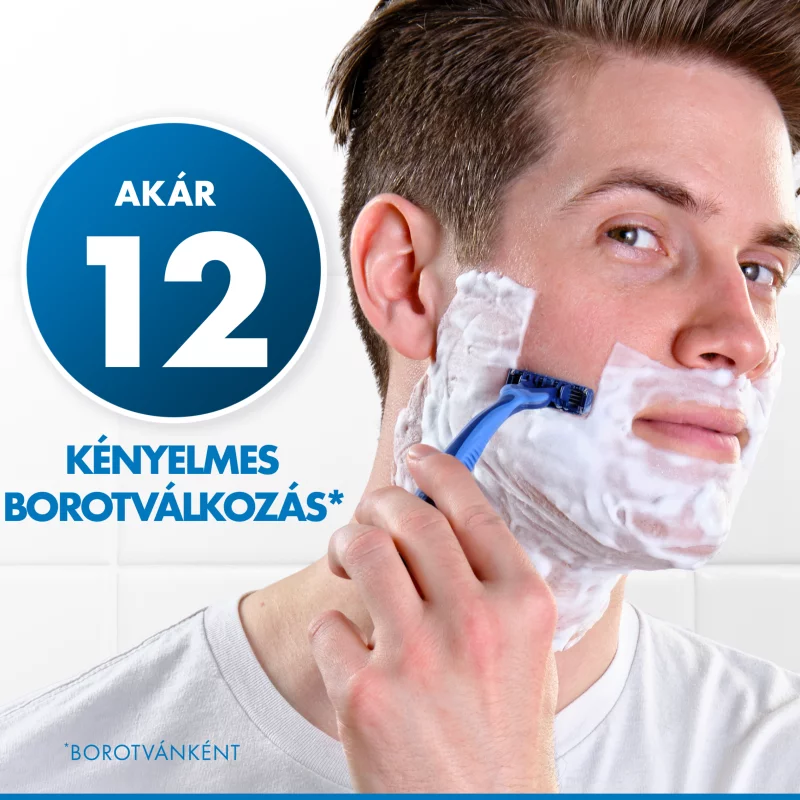 Gillette Blue3 Comfort Slalom Eldobható Borotva, 3 db