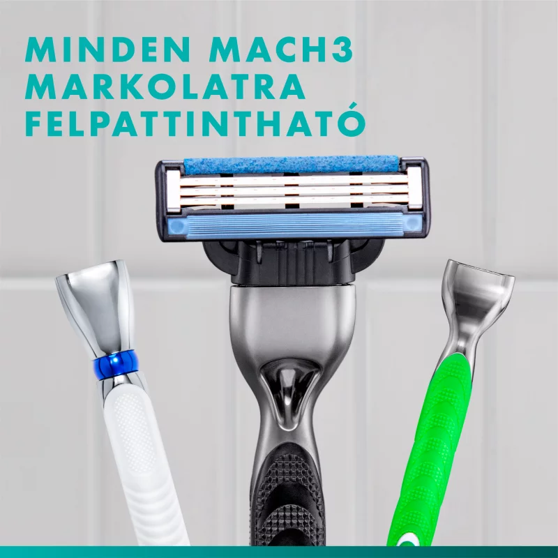 Gillette Mach3 Férfi Borotvabetétek, 5 Gillette 3 Pengés Borotvabetétek