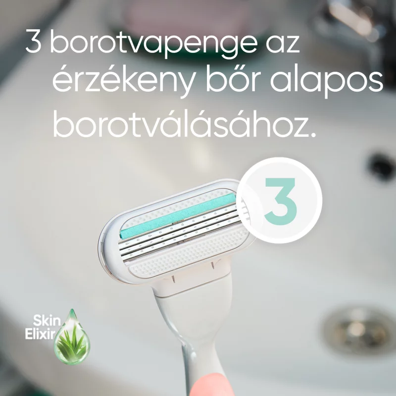 Venus Smooth Sensitive Borotvabetét x4