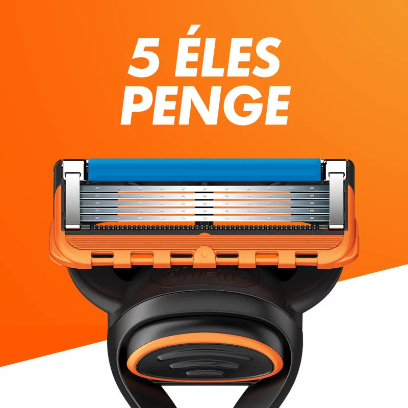 Gillette Fusion5 Pótfejek Férfi Borotvához, 4 db Borotvabetét