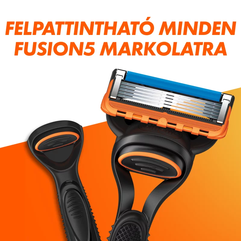 Gillette Fusion5 Pótfejek Férfi Borotvához, 4 db Borotvabetét