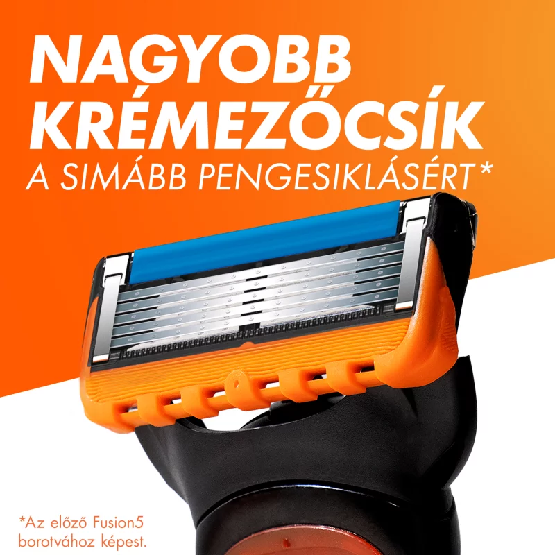 Gillette Fusion5 Pótfejek Férfi Borotvához, 4 db Borotvabetét