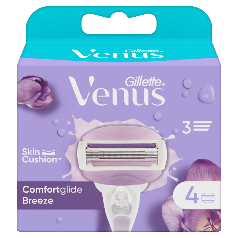 Venus ComfortGlide Breeze Borotvabetét x4