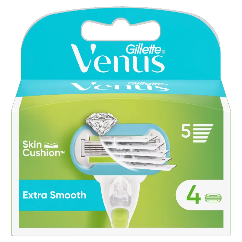 Venus Extra smooth Borotvabetét x4