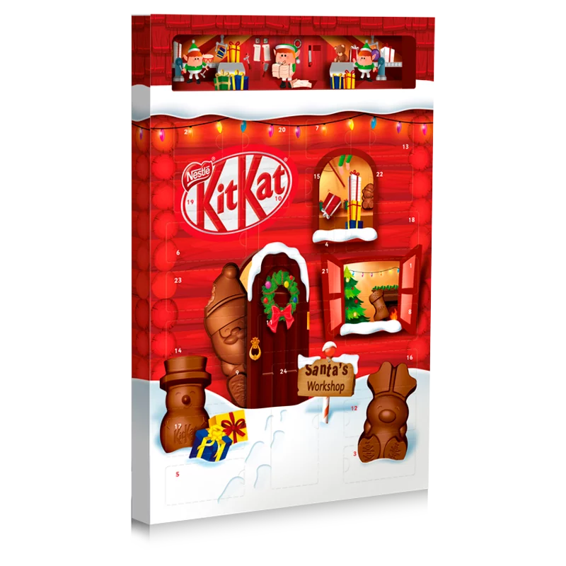 KitKat töltött tejcsokoládé és töltött tejcsokoládé praliné 208 g