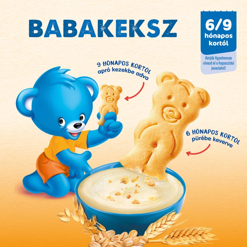 Nestlé babakeksz 6/9 hónapos kortól 180 g