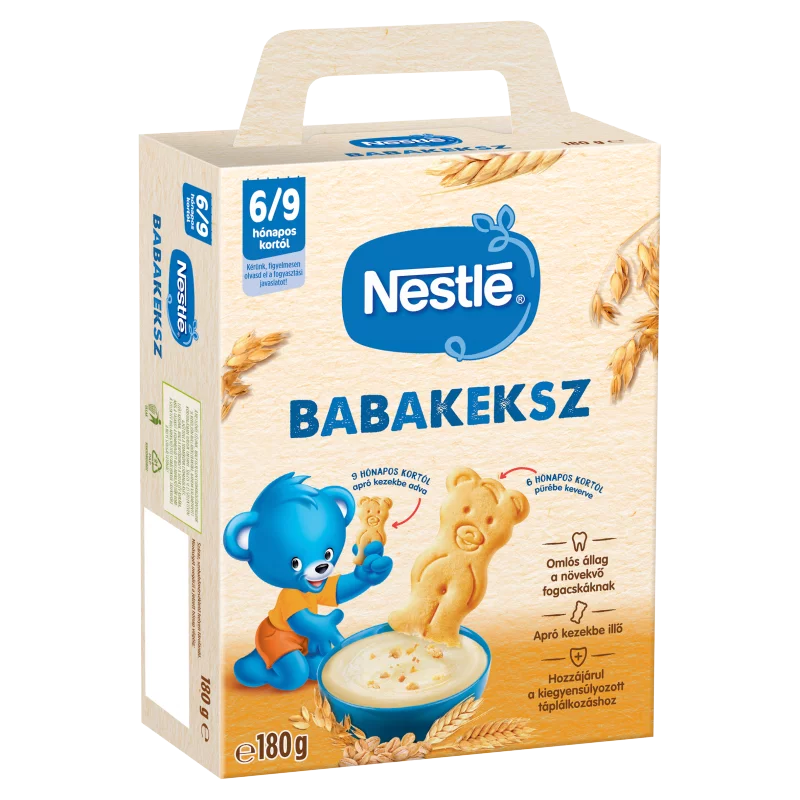Nestlé babakeksz 6/9 hónapos kortól 180 g