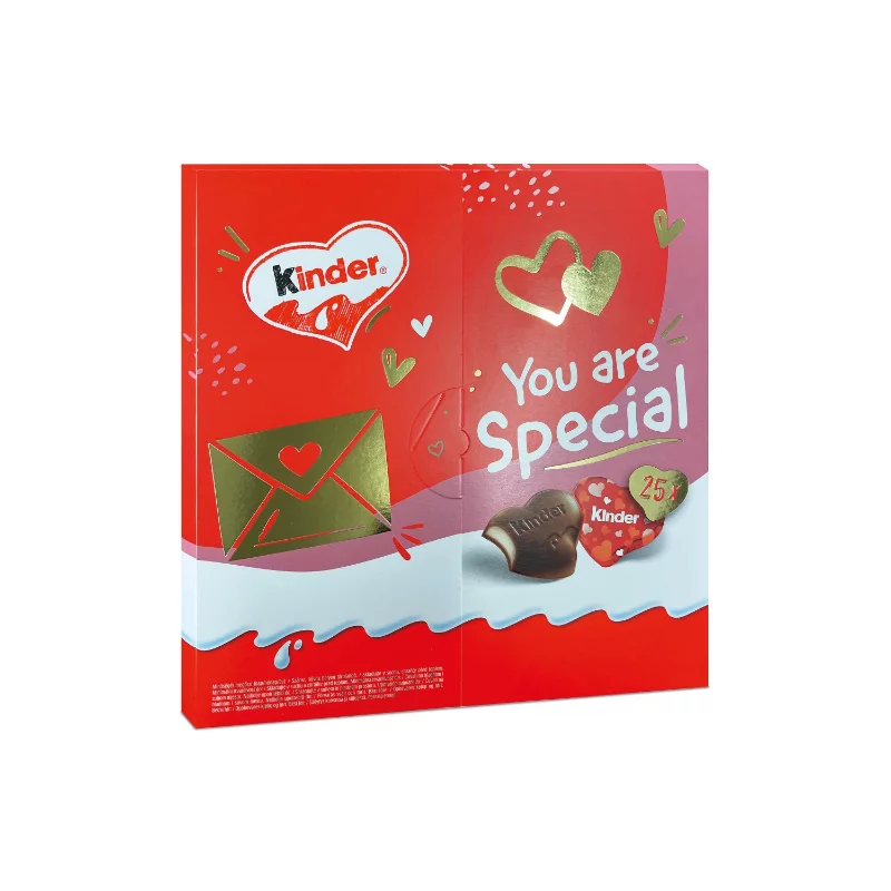 Kinder Love Mini tejes krémmel töltött tejcsokoládé figura 107 g