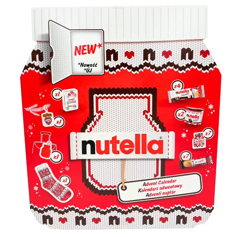 Nutella adventi kalendárium 528g mix