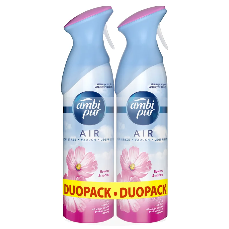 Ambi Pur Flowers & Spring Légfrissítő Spray 2x300 ml