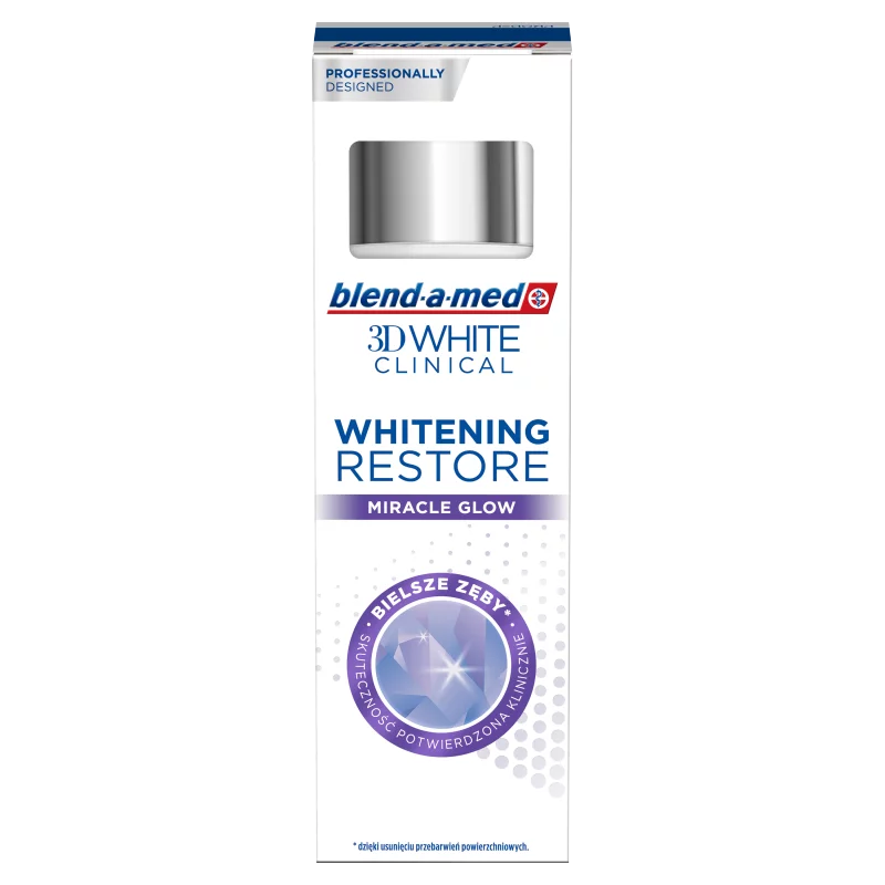 Blend-a-med 3D White Clinical Miracle Glow Fogkrém 75 ml