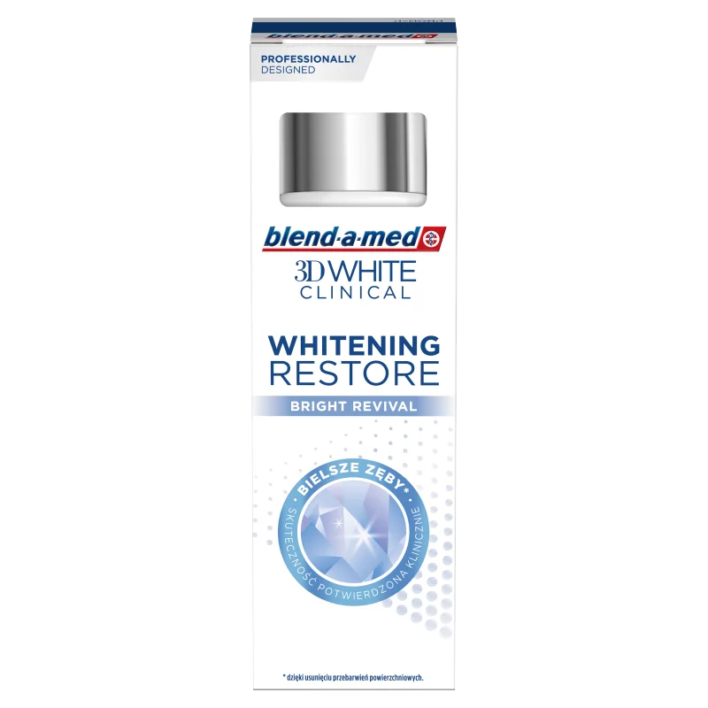 Blend-a-med 3D White Clinical Bright Revival Fogkrém 75 ml