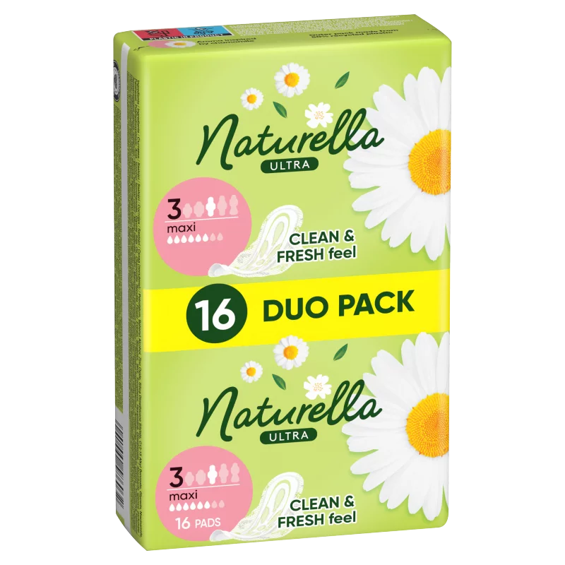 Naturella Ultra Szárnyas Betét, Maxi méret Méret, 16 db