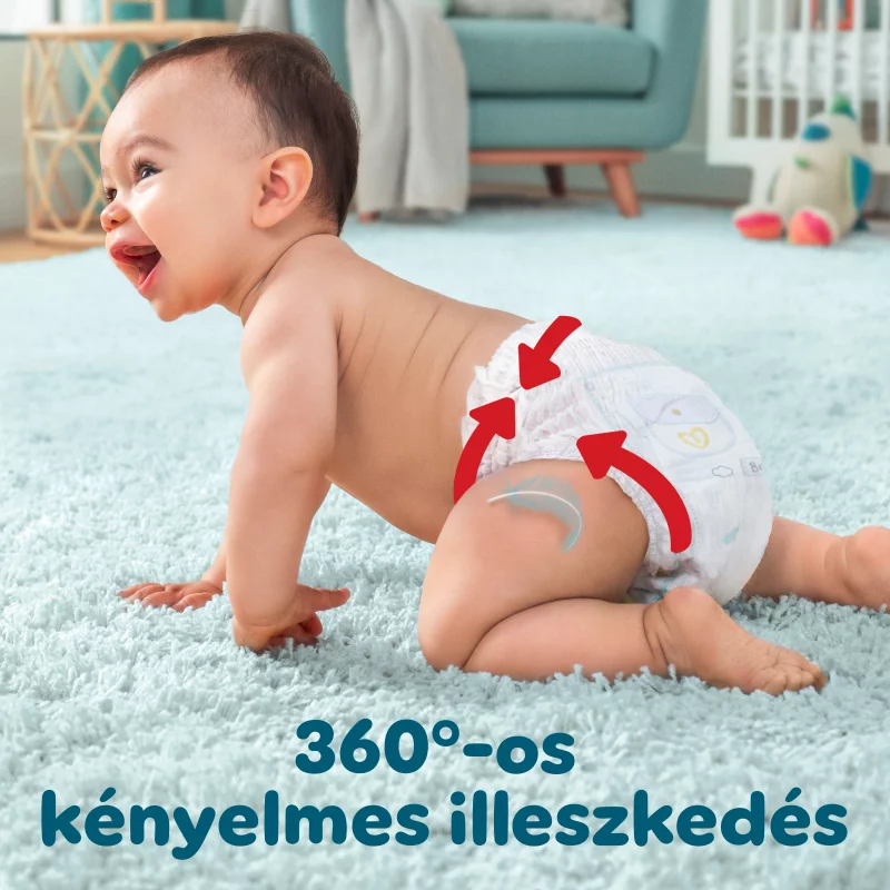 Pampers Premium Care Bugyipelenka, Méret: 3, 48 db, 6kg-11kg