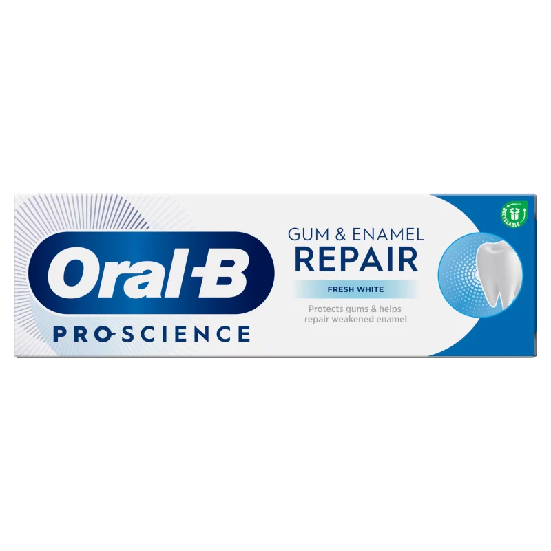Oral-B Pro-Science Gum & Enamel Repair Fresh White Fogkrém 75 ml