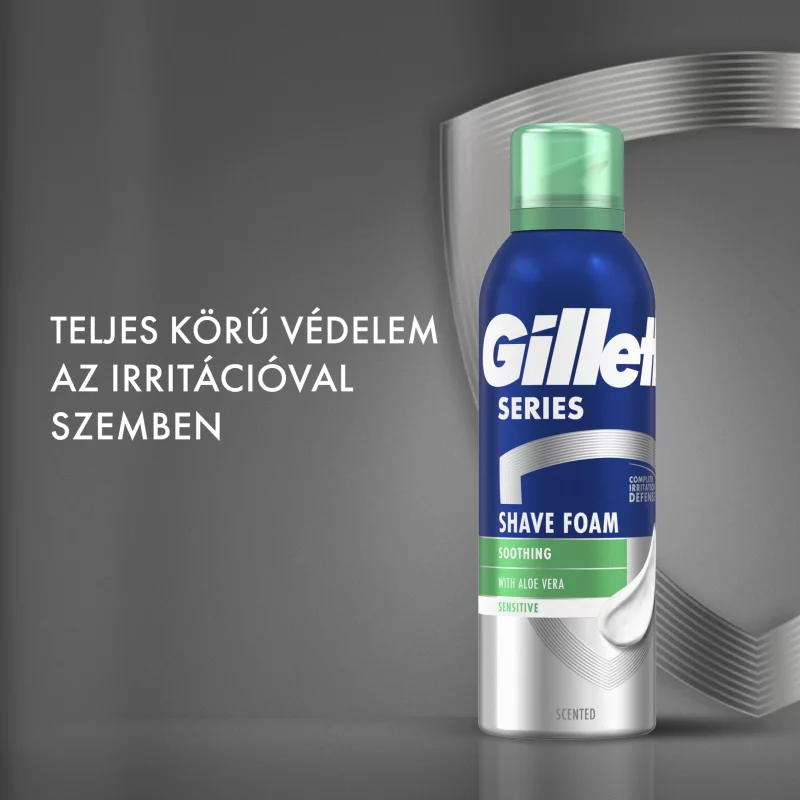 Gillette Series Kondicionáló Borotvahab Kakaóvajjal, 200ml