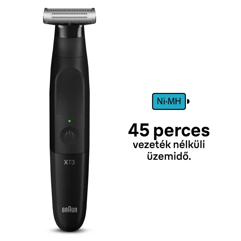 Braun Series X, Szakállvágó Arc Szőrtelenítéshez, XT3100