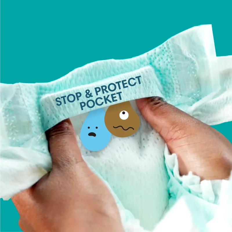 Pampers Active Baby Pelenka, Méret: 6, 44 db Pelenka, 13kg-18kg