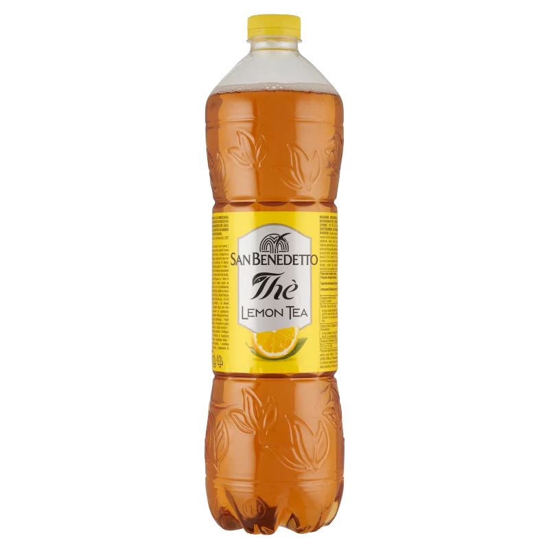 San Benedetto citromos ice tea ízű alkoholmentes üdítőital cukorral és édesítőszekkel 1,5 l