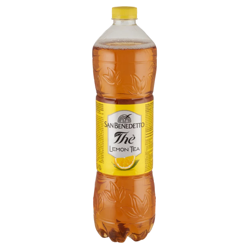 San Benedetto citromos ice tea ízű alkoholmentes üdítőital cukorral és édesítőszekkel 1,5 l