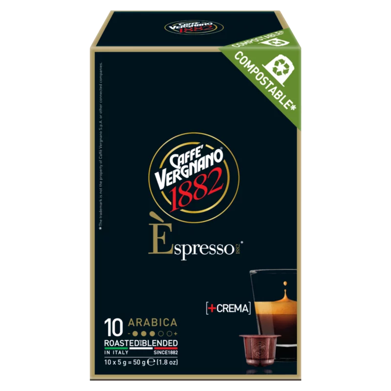 Caffé Vergnano Espresso kávékeverék kapszula 10 x 5 g (50 g)