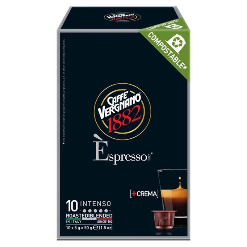 Caffè Vergnano Èpresso Intenso kávékapszula 10 db 50 g