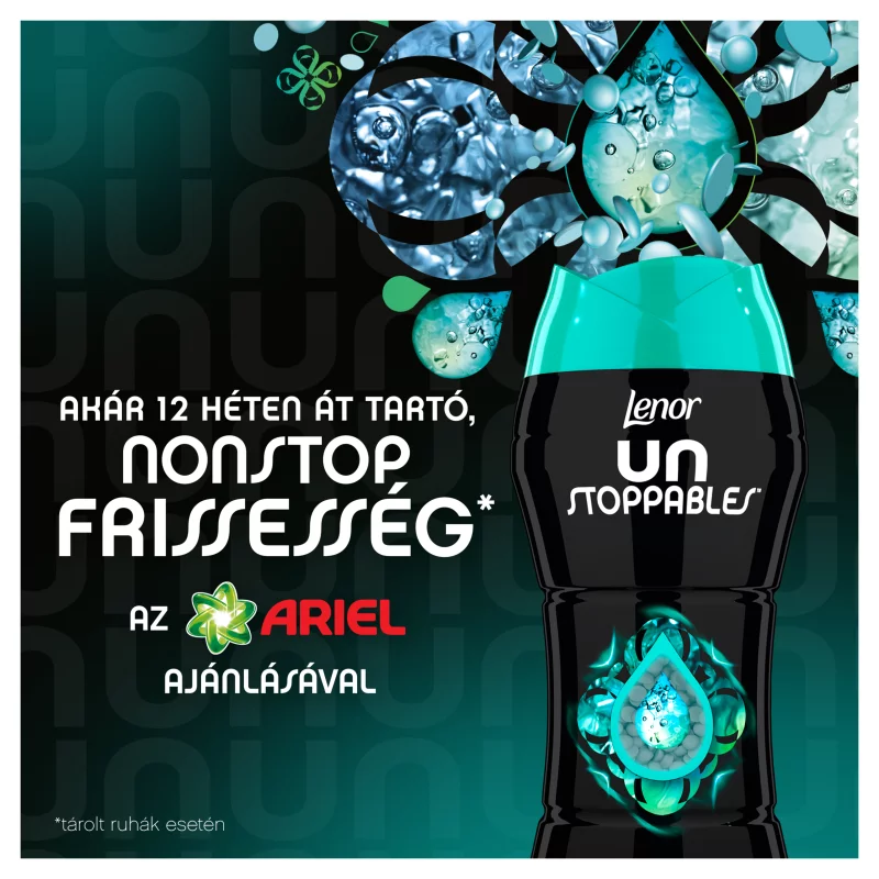 Lenor Unstoppables Fresh Parfümgyöngyök Mosáshoz, 285g
