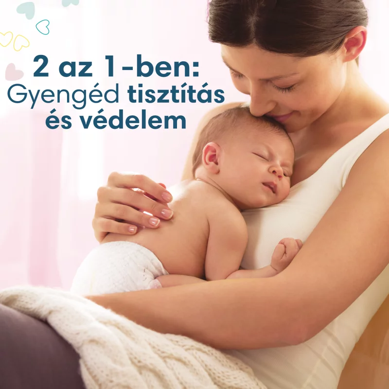 Pampers Sensitive Nedves Törlőkendő, 4 csomag = 208 db Törlőkendő