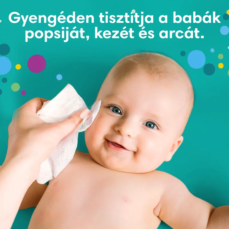 Pampers Fresh Clean Nedves Törlőkendő, 4 csomag = 208 db