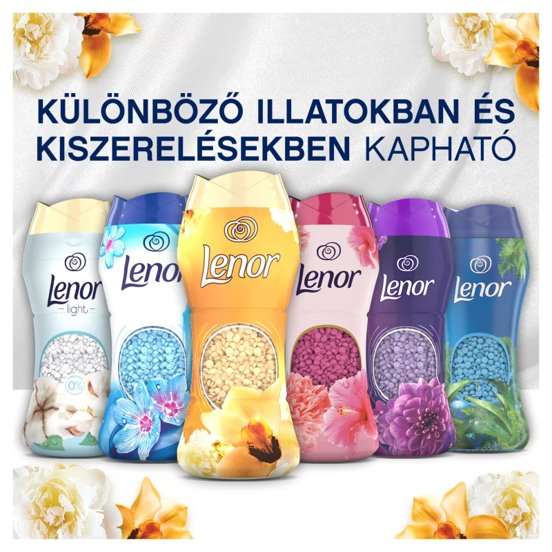 Lenor Gold Orchid Parfümgyöngyök Illattal, 210g