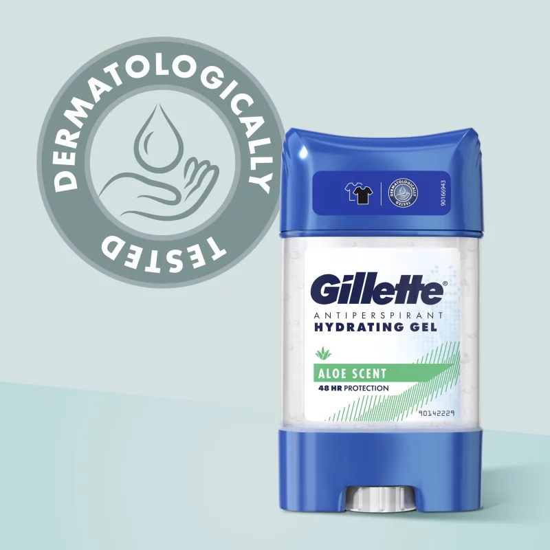Gillette Aloé Izzadásgátló Dezodor Hidratáló Gél Férfiaknak