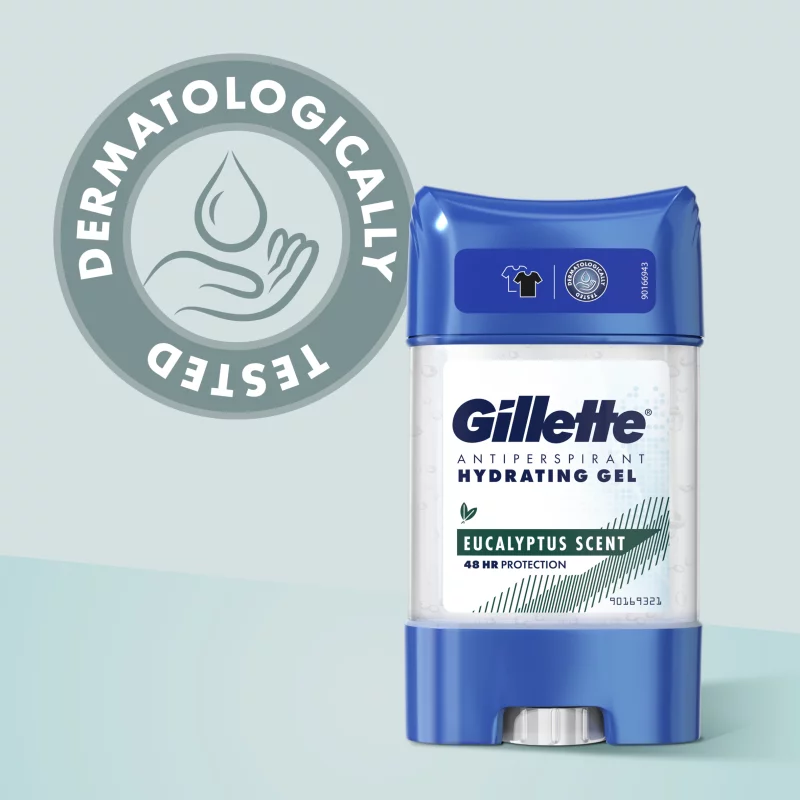 Gillette Eukaliptusz Izzadásgátló Dezodor Hidratáló Gél Férfiaknak