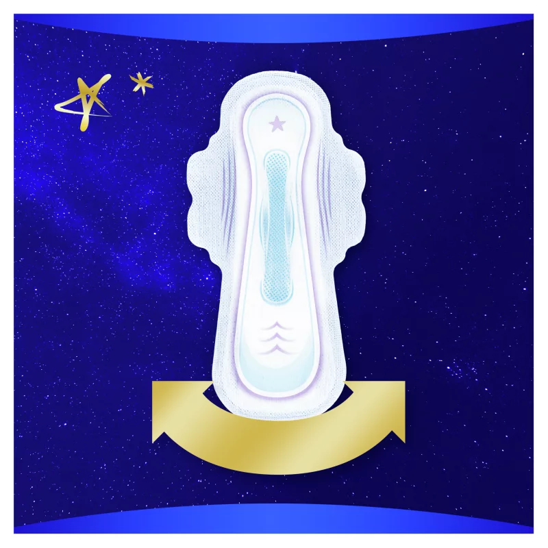 Always Ultra Secure Night Egészségügyi Betét (4-es Méret) Szárnyas Betét x 6]