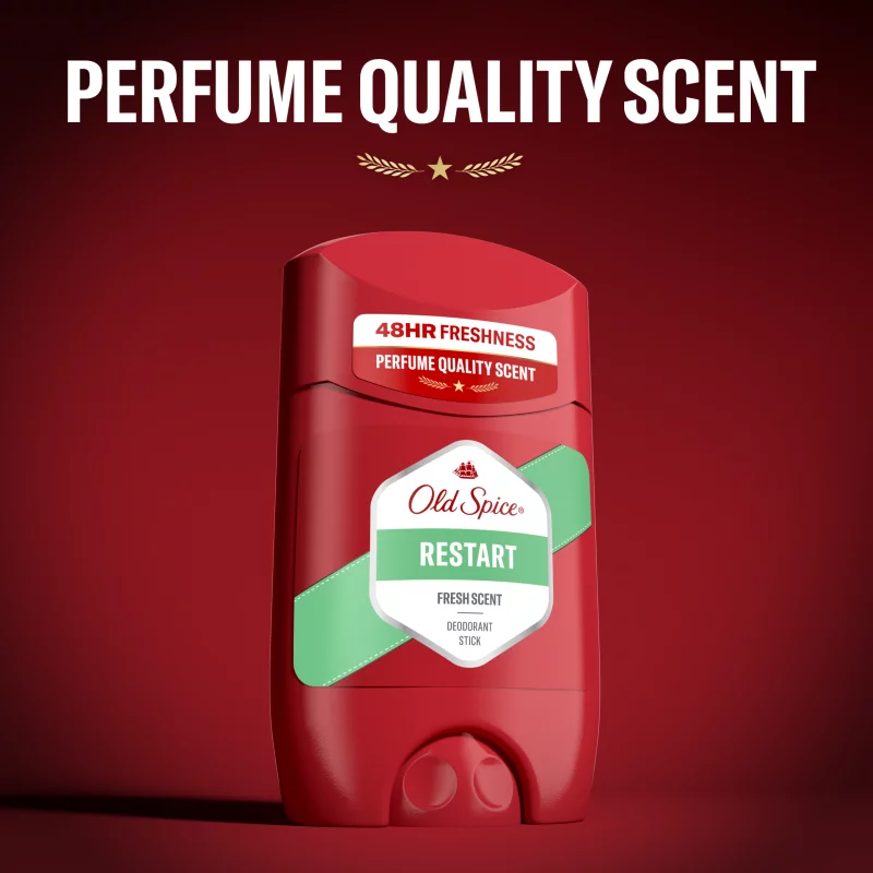 Old Spice Restart Stift Dezodor Férfiaknak, Alumíniummentes, 48 Órás Frissesség,  ml