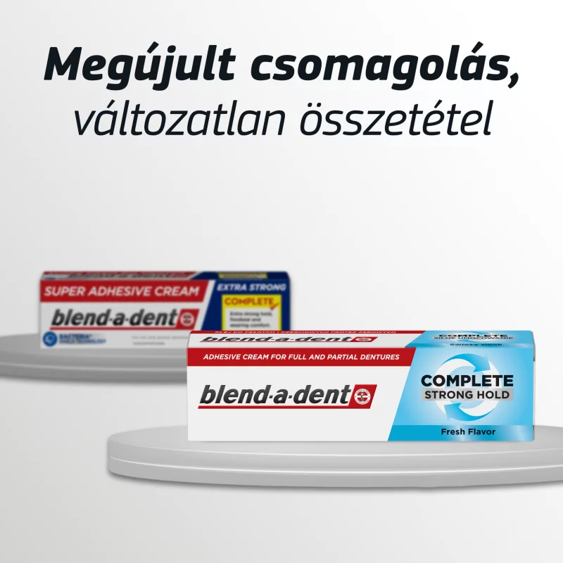 Blend-a-dent Complete Original Műfogsorrögzítő Krém, 47 g