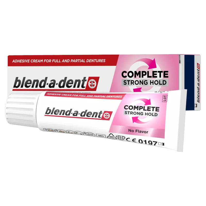 Blend-a-dent Complete Semleges Ízű Műfogsorrögzítő Krém, 47 g