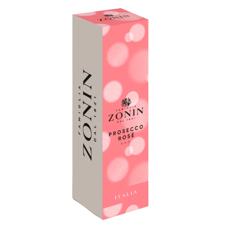 Zonin Prosecco Rose pezsgő 0,75l 1821 giftbox