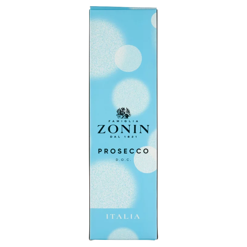 Zonin Prosecco száraz fehér minőségi pezsgő 11% 750 ml
