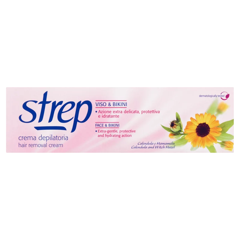 Strep szőrtelenítő krém arcra és bikinivonalra 75 ml