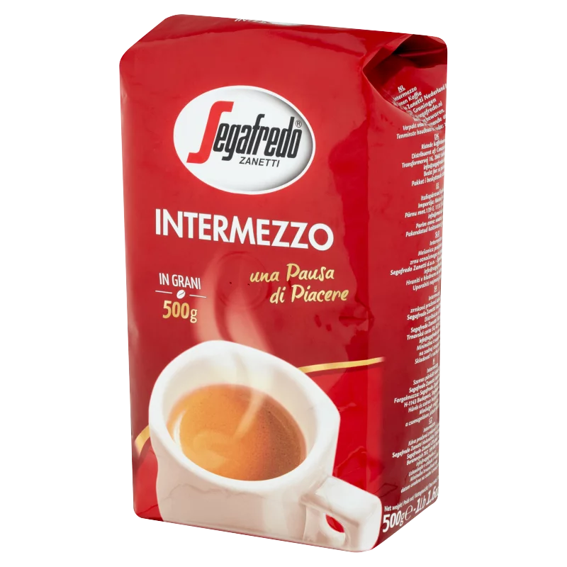 Segafredo Zanetti Intermezzo szemes pörkölt kávé 500 g