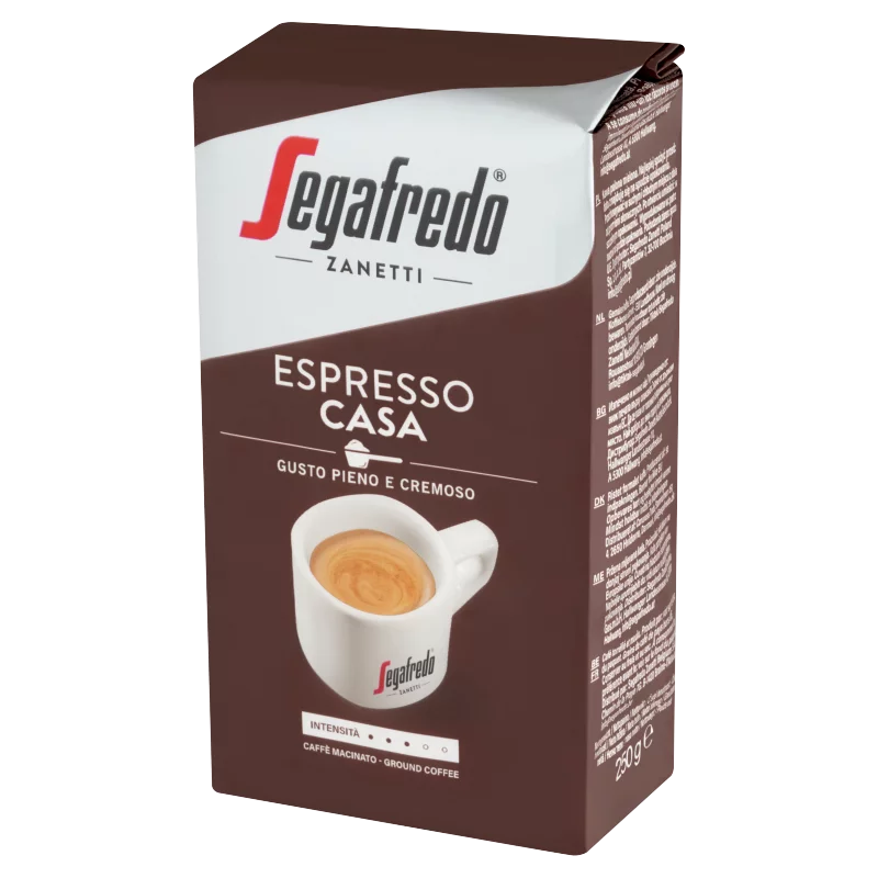Segafredo Zanetti Espresso Casa őrölt, pörkölt kávé 250 g