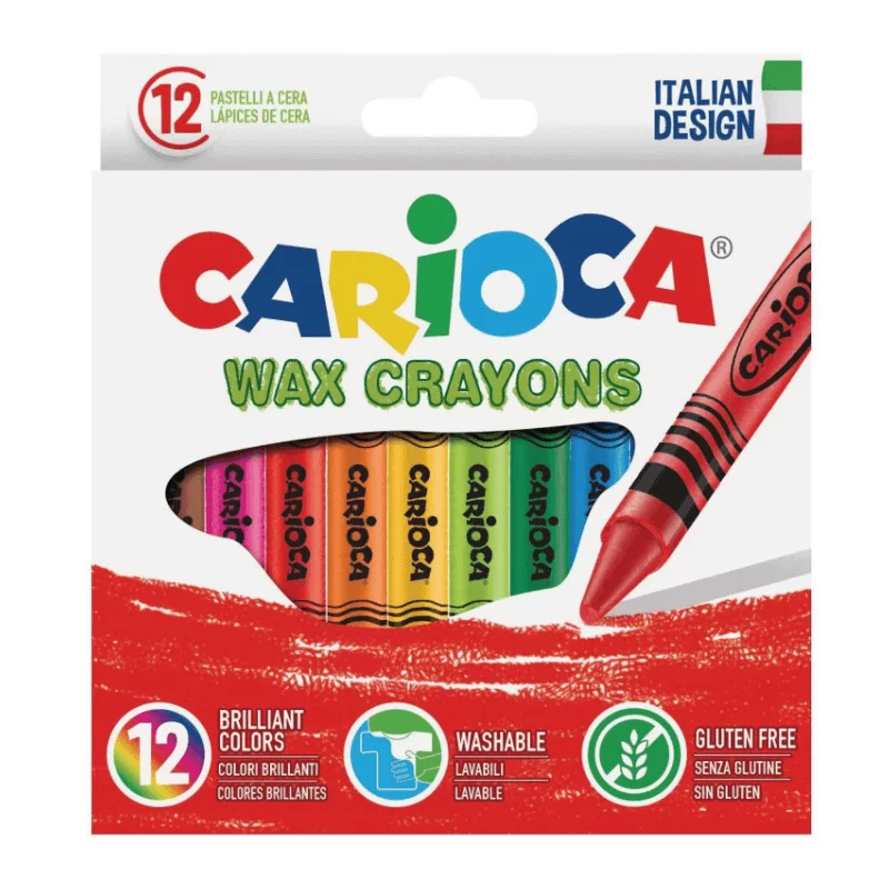 Carioca zsírkréta készlet 12 db-os