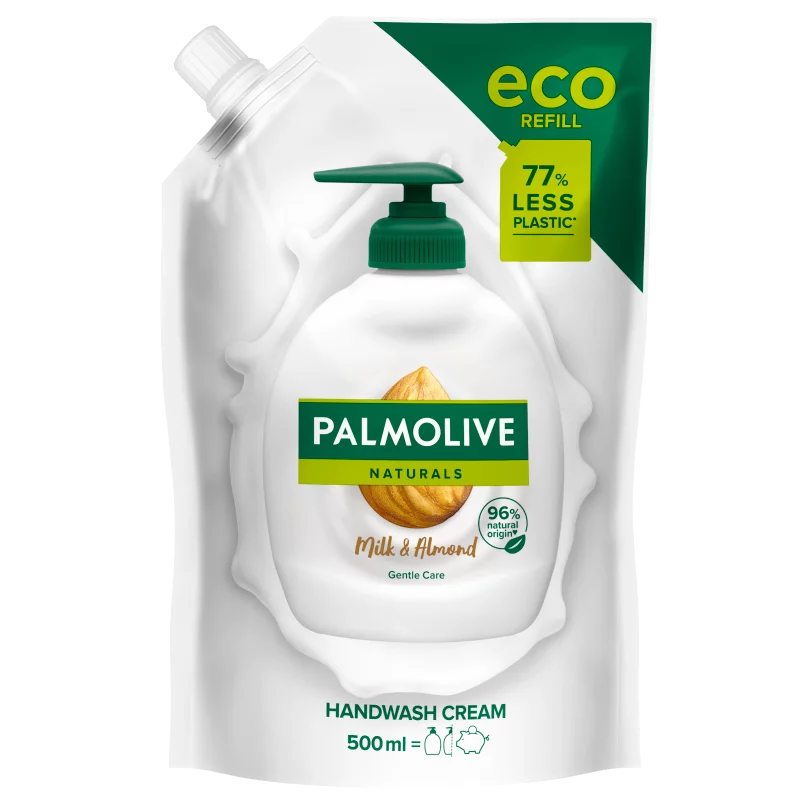 Palmolive Naturals Milk & Almond folyékony szappan utántöltő 500 ml