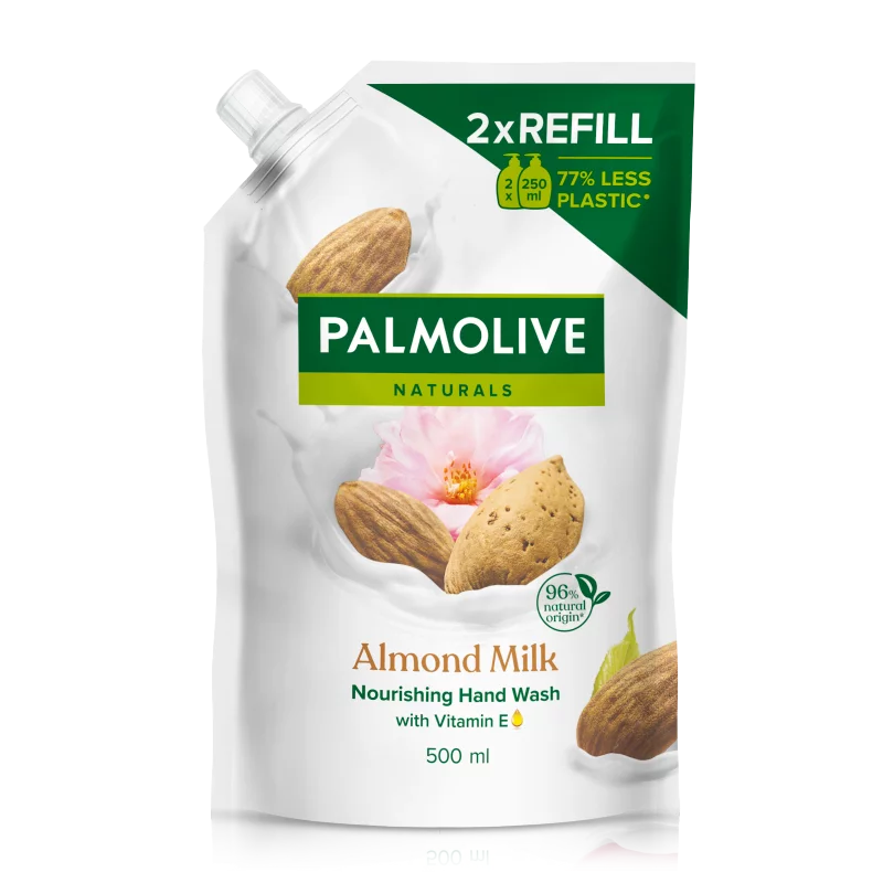 Palmolive Naturals Milk & Almond folyékony szappan utántöltő 500 ml