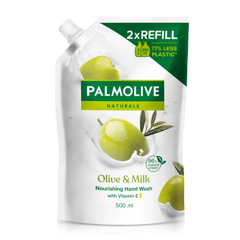 Palmolive Naturals Milk & Olive folyékony szappan utántöltő 500 ml